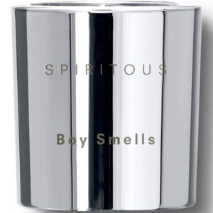 Boy Smells Spiritous Candle